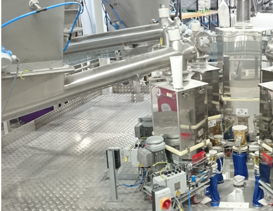 weighing and dosing system